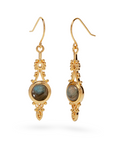 Encanto Labradorit Ohrring | Gold