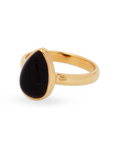 Fluidez Onyx Ring | Gold
