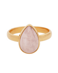 Cálida Rosenquarz Ring | Gold