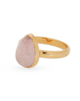 Cálida Rosenquarz Ring | Gold