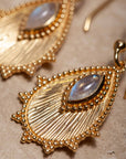 Alba Mondstein Ohrringe | Gold