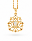 Alma de Loto Opal Anhänger | Gold