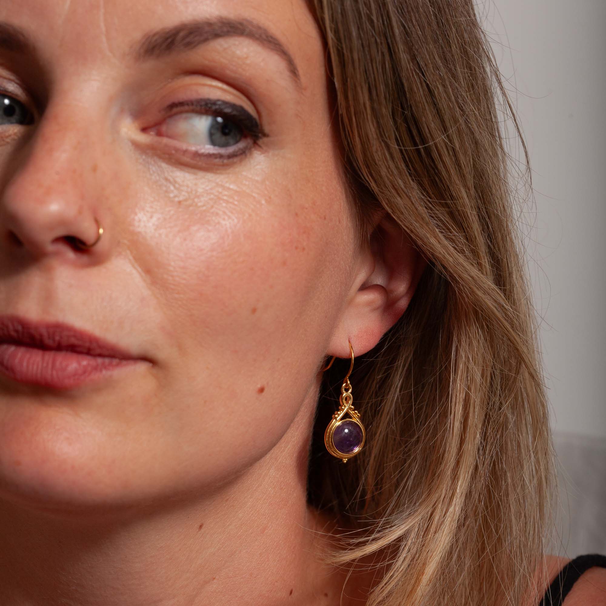 Armonía Moonstone Earring | Silver