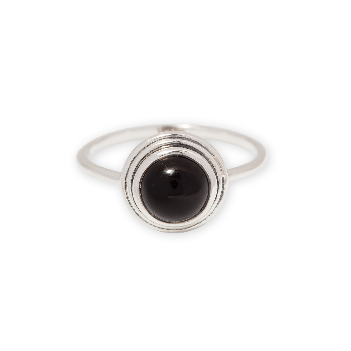 Armonía Onyx Ring | Silber