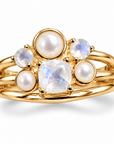Artemio Mondstein & Perlen Ring | Gold