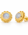 Avelia Mondstein Ohrstecker | Gold