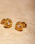 Azira Mondstein Ohrstecker | Gold