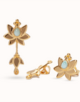 Cielo Larimar Ohrstecker | Gold