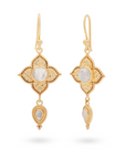 Celeste Mondstein Ohrringe | Gold