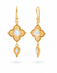 Celeste Mondstein Ohrringe | Gold