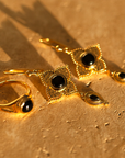 Celeste & Eonia Onyx Signature Set | Gold
