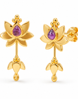 Cielo Amethyst Ohrstecker | Gold