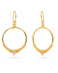 Circea Mondstein Ohrringe | Gold
