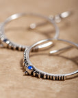 Circea Mondstein Ohrringe | Silber