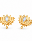 Corazón Mondstein Ohrstecker | Gold