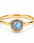 Eclipse Labradorit Ring | Gold