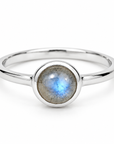 Eclipse Labradorit Ring | Silber