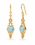 Encanto Larimar Ohrringe | Gold