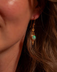 Encanto Moonstone Earring | Silver