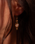 Encanto Moonstone Earring | Silver