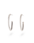 Espiral Grande Hoops | Silber