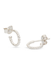 Alma de Loto Moonstone Earring | Silver