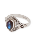 Esplendor Labradorit Ring | Silber