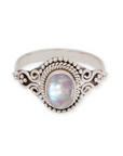 Esplendor Mondstein Ring | Silber