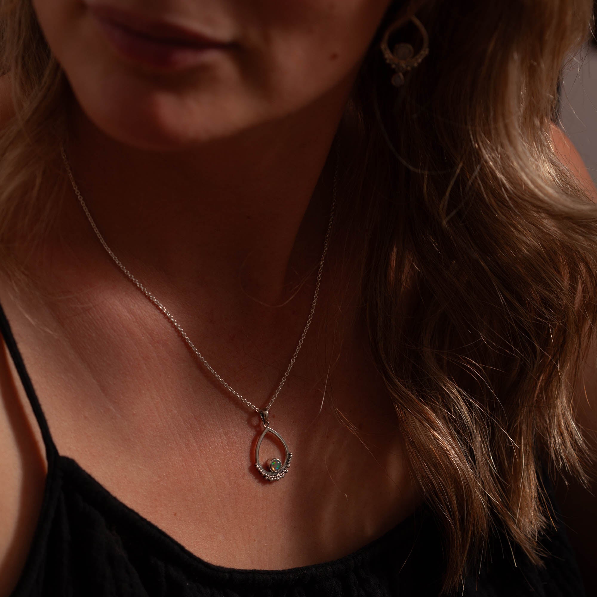 Eterno Opal Anhänger | Silber