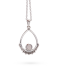Eterno Rosenquarz Anhänger | Silber