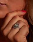 Florencia Opal Ring | Silber