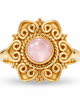 Florencia Rosenquarz Ring | Gold