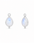 Fluidez Drops Mondstein Charms | Silber