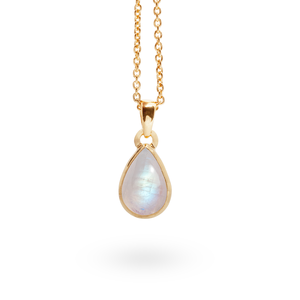 Alma de Loto Moonstone Earring | Silver