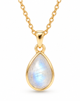 Alma de Loto Moonstone Earring | Silver