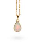 Fluidez Opal Anhänger | Gold
