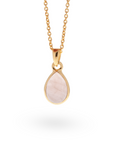 Alma de Loto Moonstone Earring | Silver