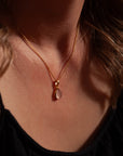 Alma de Loto Moonstone Earring | Silver