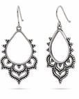 Alma de Loto Moonstone Earring | Silver