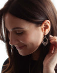 Fuego Ohrring & Ring | Silber Set