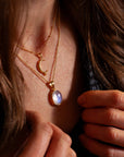 Grandéa Mondstein Anhänger | Gold