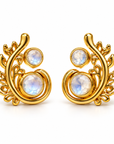 Lalea Mondstein Ohrstecker | Gold