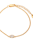 Latido Mondstein Armband in Gold, Freisteller