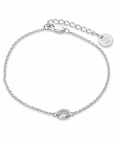 Latido Rosenquarz Armband | Silber
