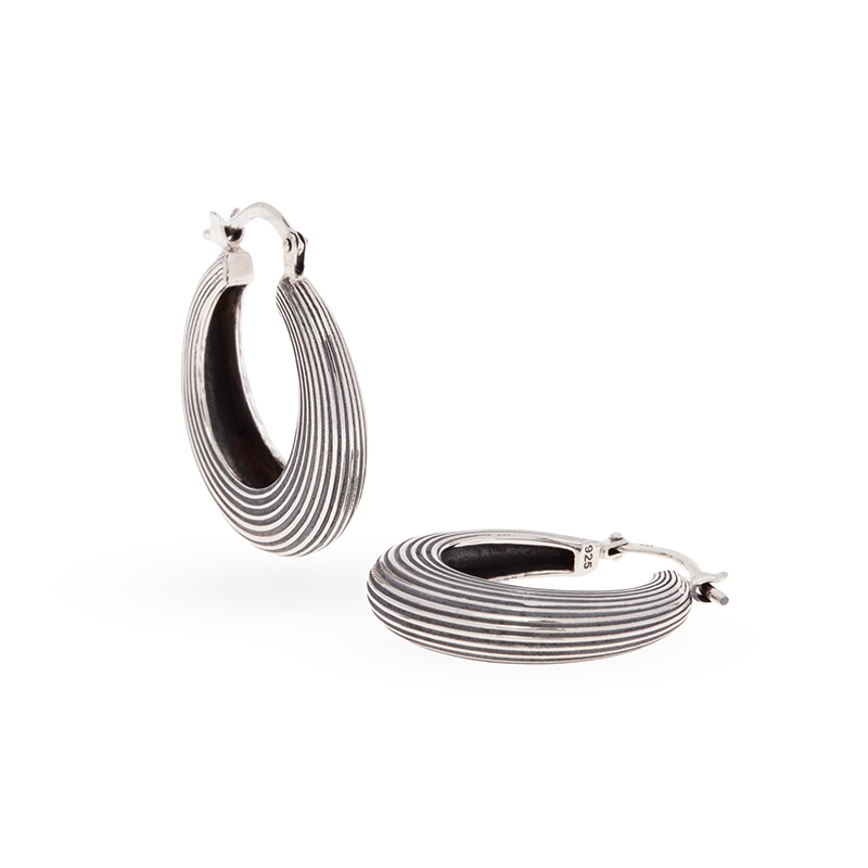 Láurea Hoops | Silber
