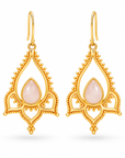 Lirio Rosenquarz Ohrringe | Gold