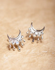 Lucéra Mondstein Ohrstecker | Silber