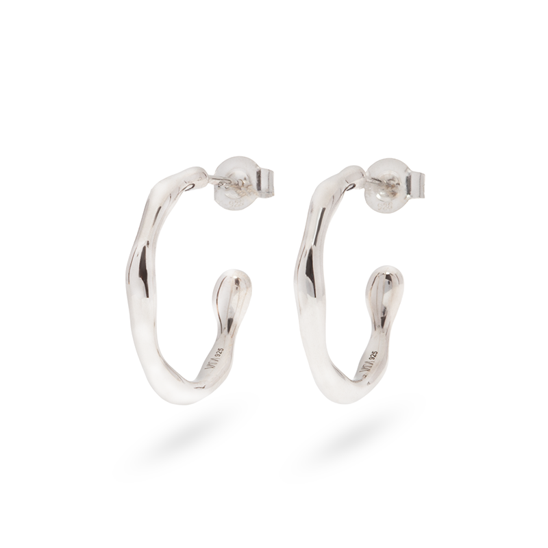 Luvia Hoop | Silber