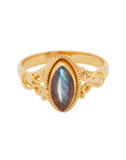 Marida Labradorit Ring | Gold