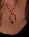 Naïra Opal Anhänger | Gold